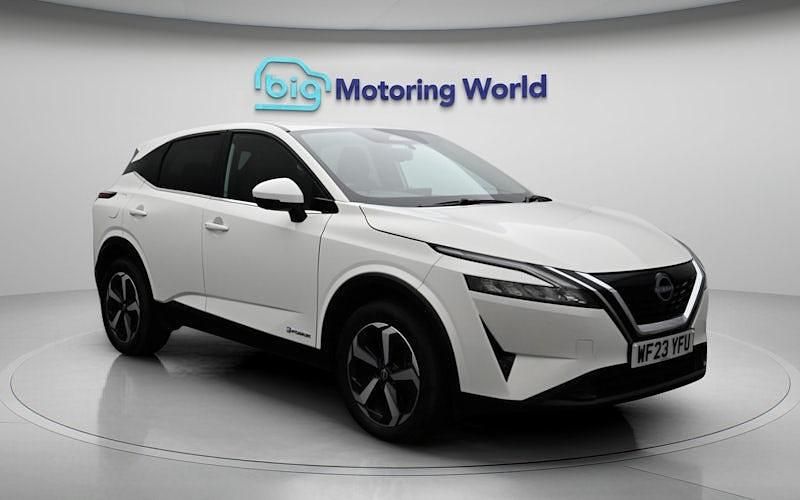 Used Nissan Qashqai N-Connecta 190 HP (139 kW) 2023 White SUV