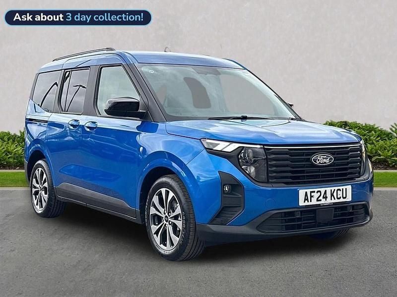 Used Ford Tourneo Courier Titanium 125 HP (91 kW) 2024 Blue MPV