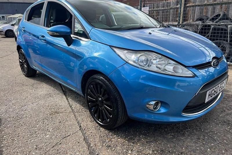 Blue Used 2010 Ford Fiesta Titanium Hatchback | £4,650 (Fair price) - Image 1/1