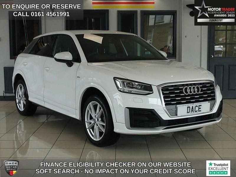 White Used 2019 Audi Q2 S-Line SUV | £16,270 (Good price) - Image 1/4