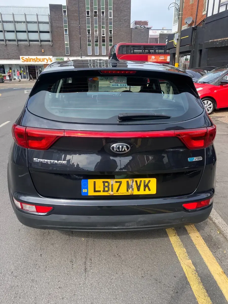 Used Kia Sportage 115 HP (84 kW) 2017 Black SUV