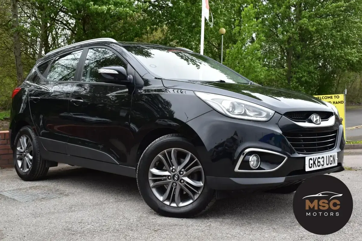 Begagnad Hyundai ix35 SE 134 HK (98 kW) 2013 Svart SUV