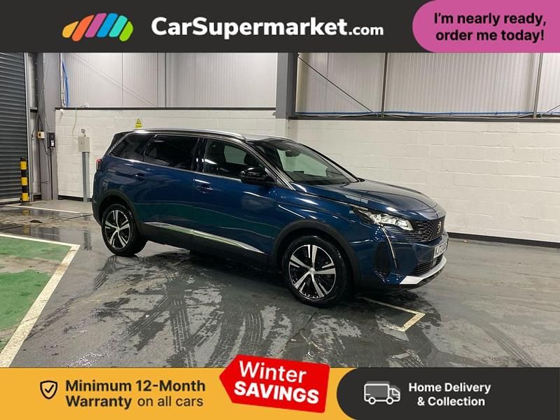 Blue Used 2024 Peugeot 5008 GTi Hatchback | £25,197 (Fair price) - Image 1/3