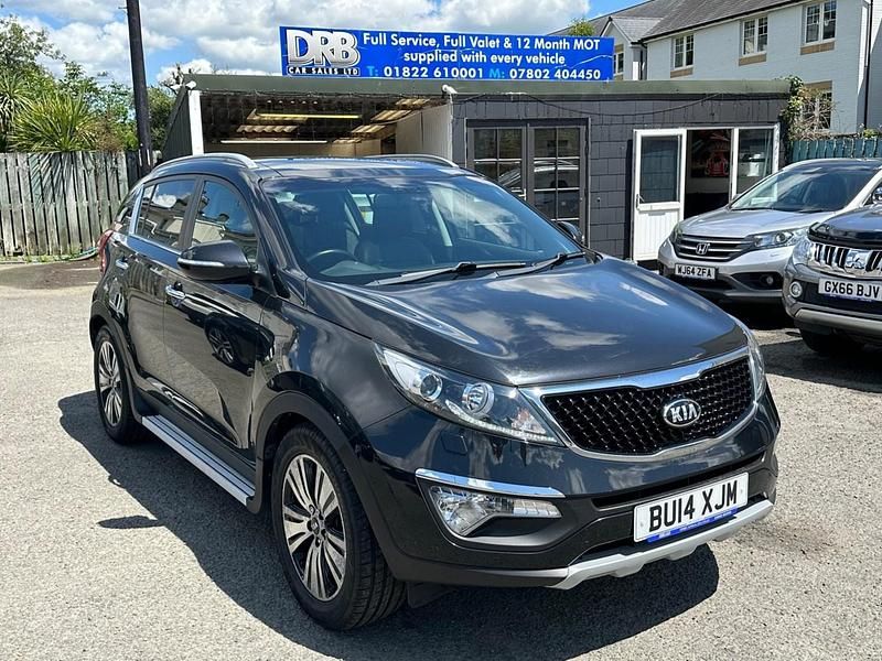 Black Used 2014 Kia Sportage 3 SUV | £6,999 (A bit pricey) - Image 1/4