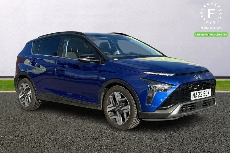 Blue Used 2022 Hyundai Bayon Ultimate SUV | £12,899 (Good price) - Image 1/4