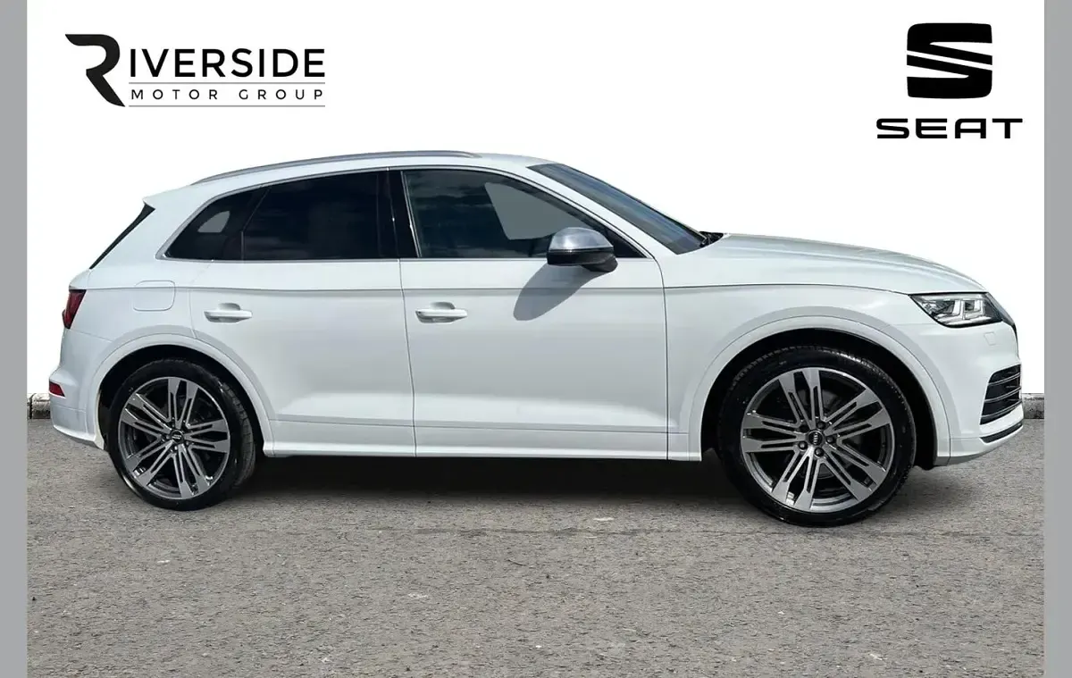 Used Audi SQ5 S-Line 347 HP (255 kW) 2020 White SUV