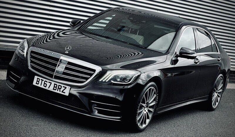Black Used 2017 Mercedes S350 AMG Line Premium Sedan | £35,000 - Image 1/4