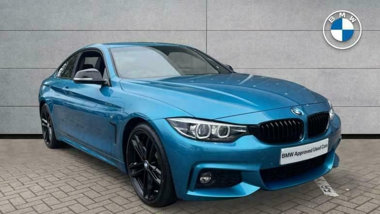 Used BMW 420 M Sport 181 HP (133 kW) 2020 Blue Coupe