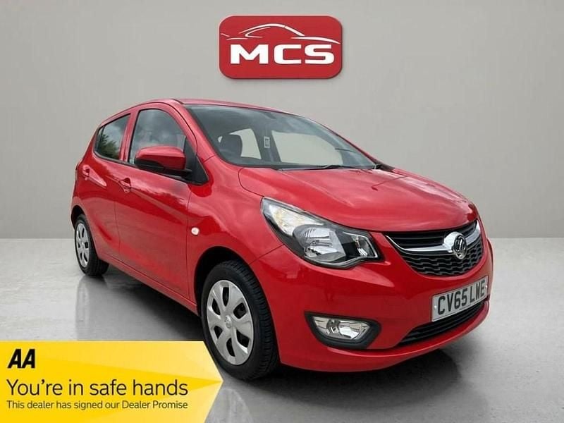 Red Used 2015 Vauxhall Viva Hatchback | £5,495 (Fair price) - Image 1/4