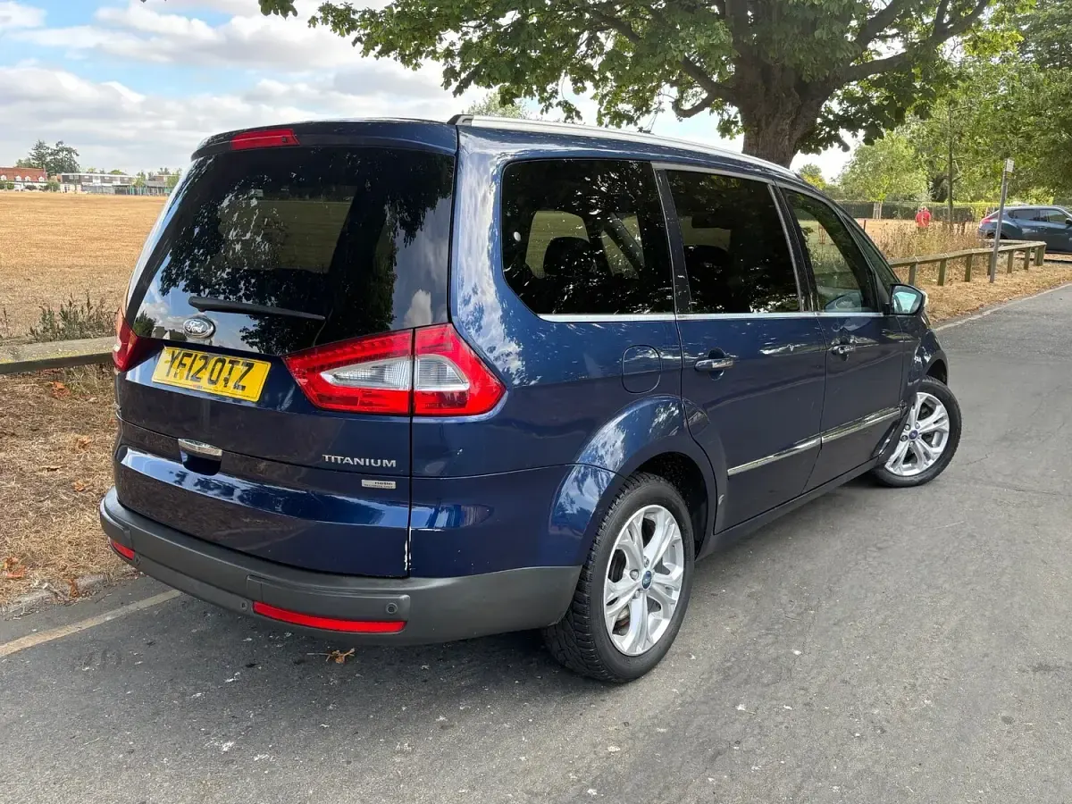 Used Ford Galaxy Titanium 115 HP (84 kW) 2012 Blue MPV