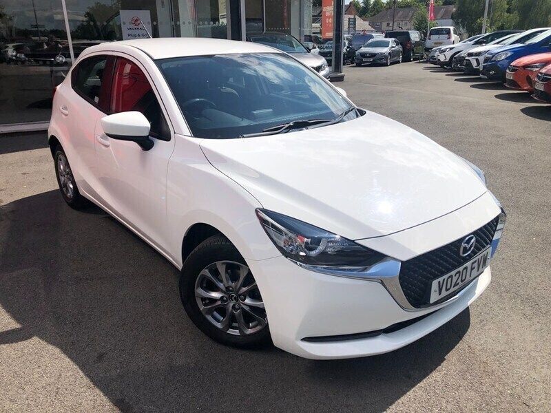 White Used 2020 Mazda 2 Hatchback | £12,450 (Fair price) - Image 1/4
