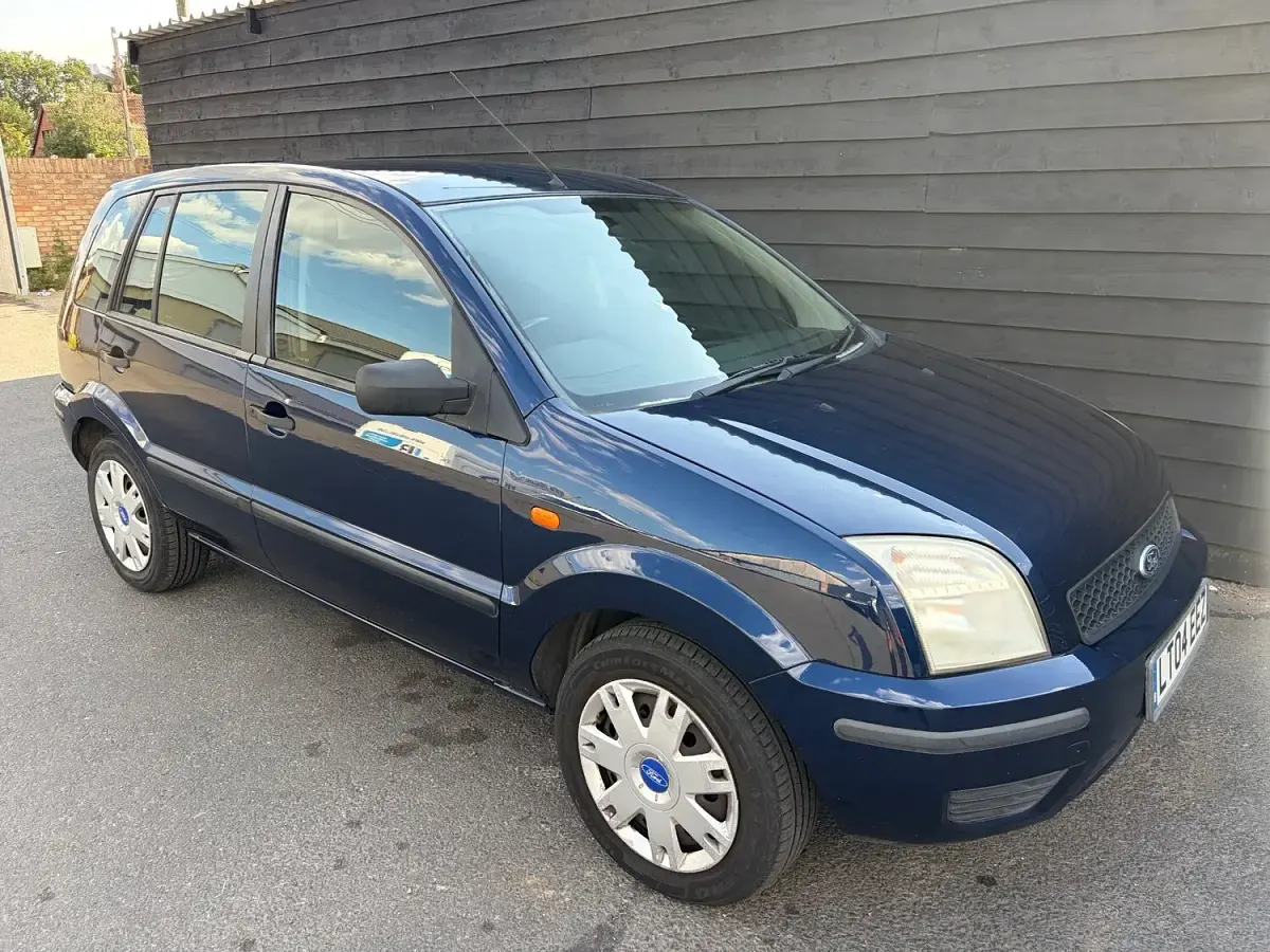 Used Ford Fusion 80 HP (58 kW) 2004 Blue Hatchback