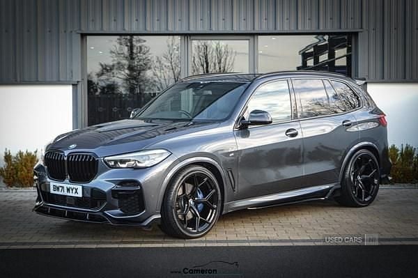 Grey Used 2022 BMW X5 M Sport SUV | £43,745 (Good price) - Image 1/4