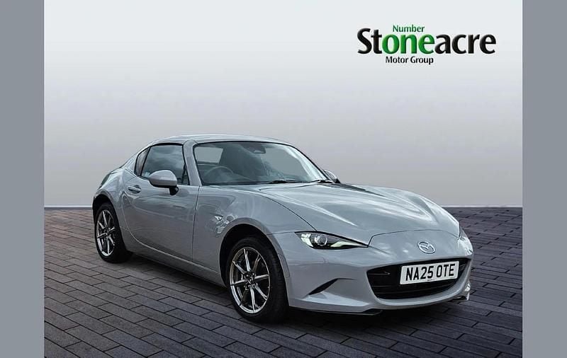 Grey New 2025 Mazda MX5 Exclusive-Line Cabriolet | £26,000 (Expensive) - Image 1/4