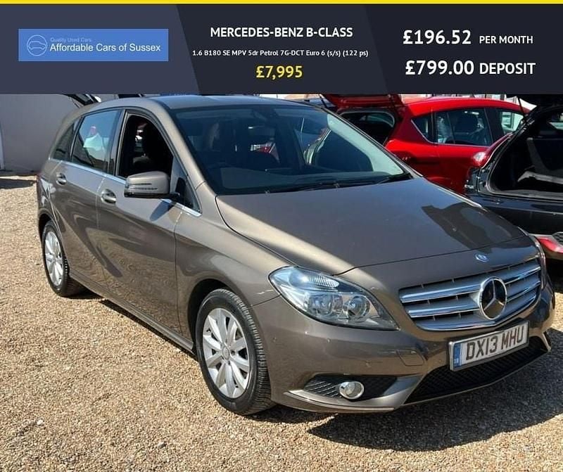 Used Mercedes B180 SE 2013 Grey MPV