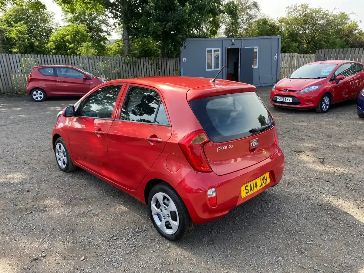 Used Kia Picanto 2014 Red Hatchback