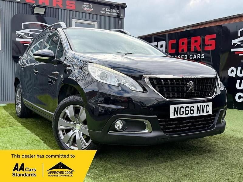 Used Peugeot 2008 Active 75 HP (55 kW) 2017 Black SUV