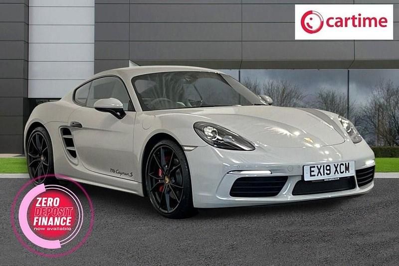 Used Porsche 718 Cayman 350 HP (257 kW) 2019 Grey Coupe