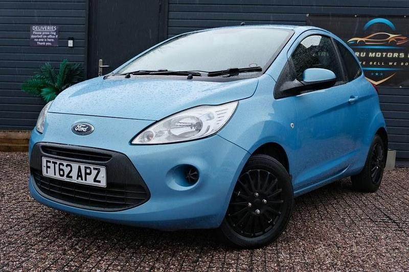 Used Ford Ka S 69 HP (50 kW) 2012 Blue Hatchback