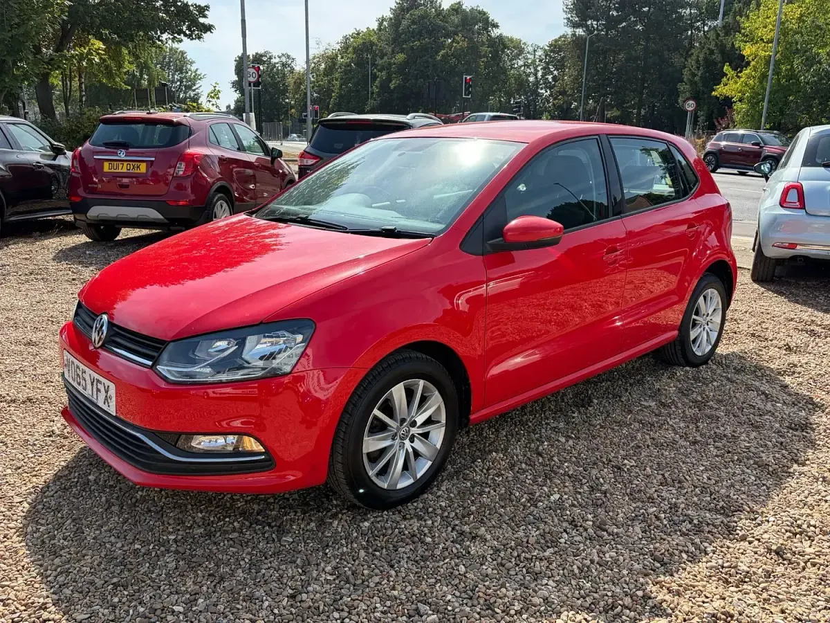Used VW Polo SE 2015 Red Hatchback