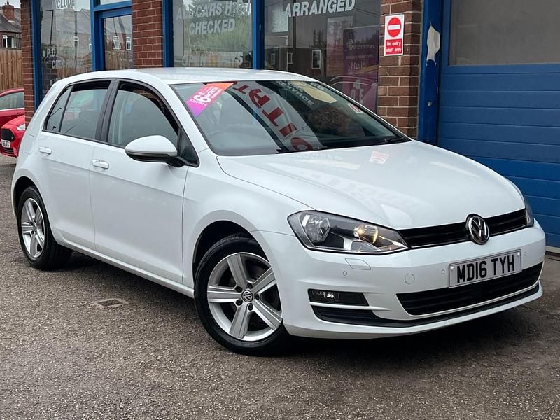 White Used 2016 VW Golf VII Edition Hatchback | £6,395 (Good price) - Image 1/4