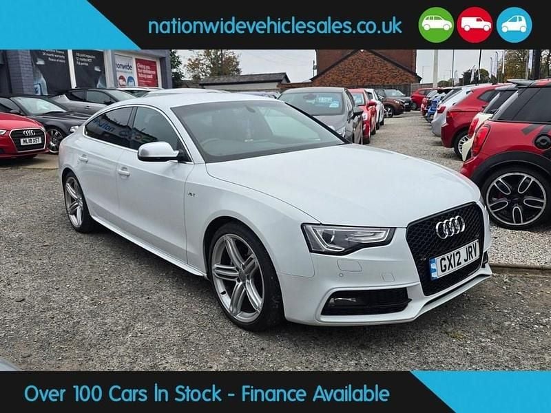 White Used 2012 Audi S5 Sportback Design Hatchback | £8,741 - Image 1/4