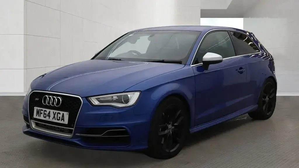 Used Audi S3 Sportback Premium 300 HP (220 kW) 2014 Blue Hatchback