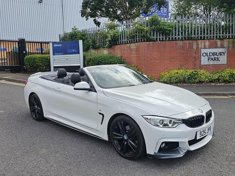 White Used 2015 BMW 420 M Sport Cabriolet | £8,995 (Good price) - Image 1/4