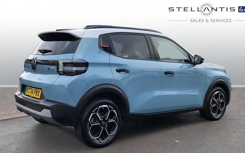 Used Citroën e-C3 83 kW (113 HP) 2025 Blue Hatchback