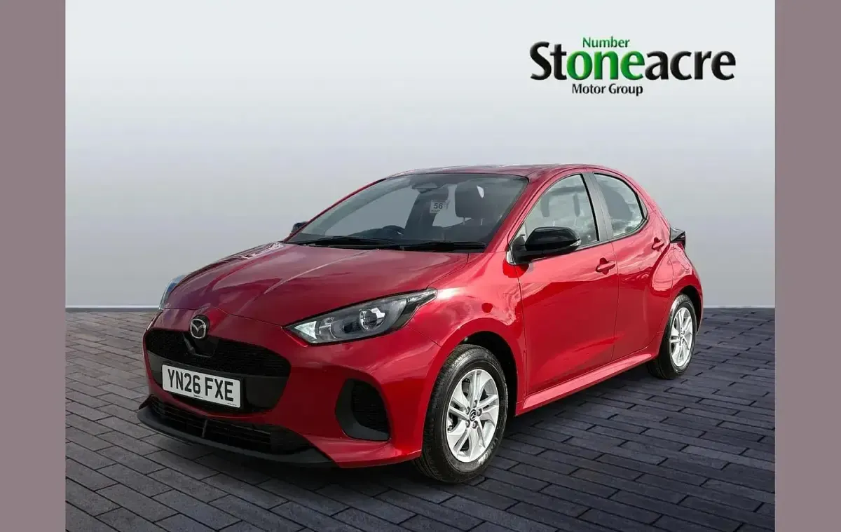 Nowe Mazda 2 Center-Line 116 KM (85 kW) 2026 Czerwony Hatchback
