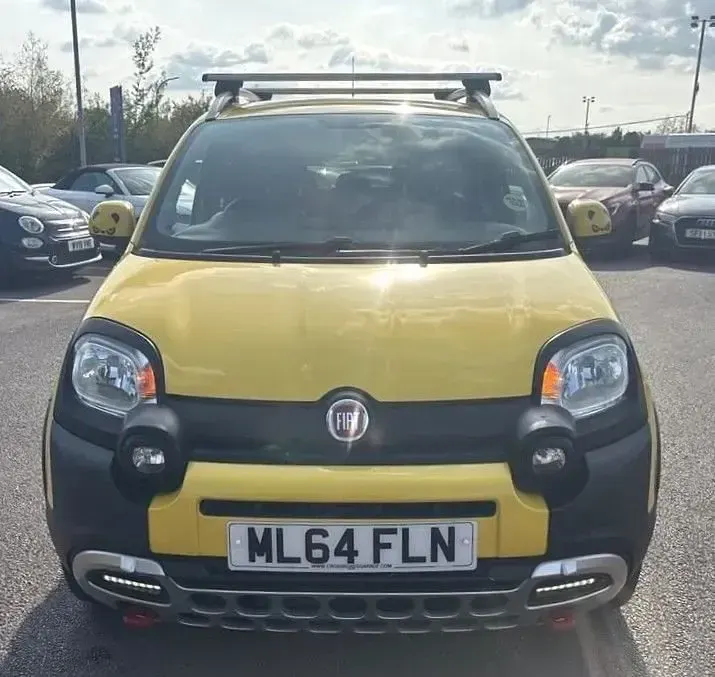 Used Fiat Panda Cross Cross 2014 Yellow Hatchback