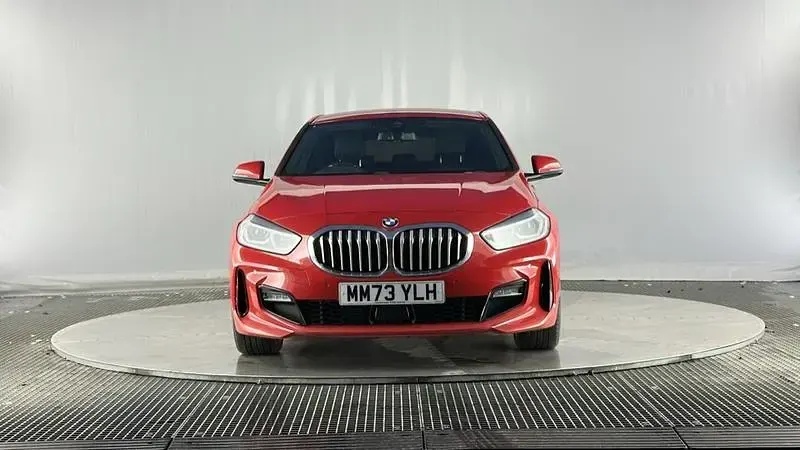 Used BMW 118 M Sport 136 HP (100 kW) 2023 Red Hatchback