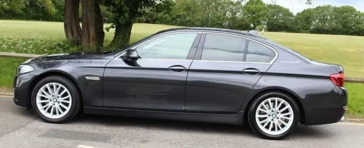 Used BMW ActiveHybrid 5 Luxury Line 2014 Grey Sedan