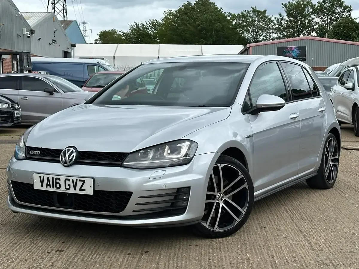 Used VW Golf VII GTD 2016 Silver Hatchback