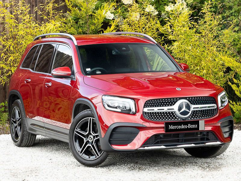 Red Used 2024 Mercedes GLB200 AMG Line Premium SUV | £34,998 (Expensive) - Image 1/4