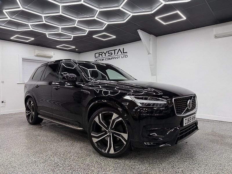 Black Used 2019 Volvo XC90 R-Design Pro SUV | £28,495 (Fair price) - Image 1/4