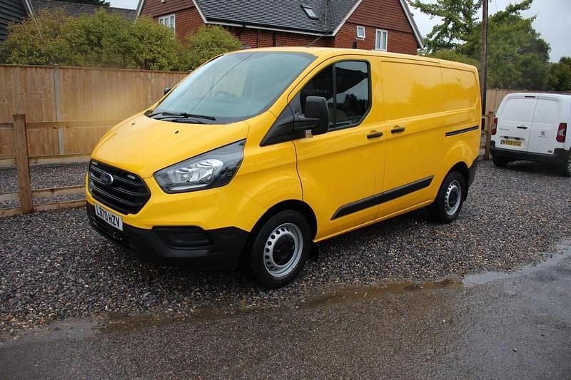 Yellow Used 2021 Ford Transit Custom S | £11,995 (Super price) - Image 1/4