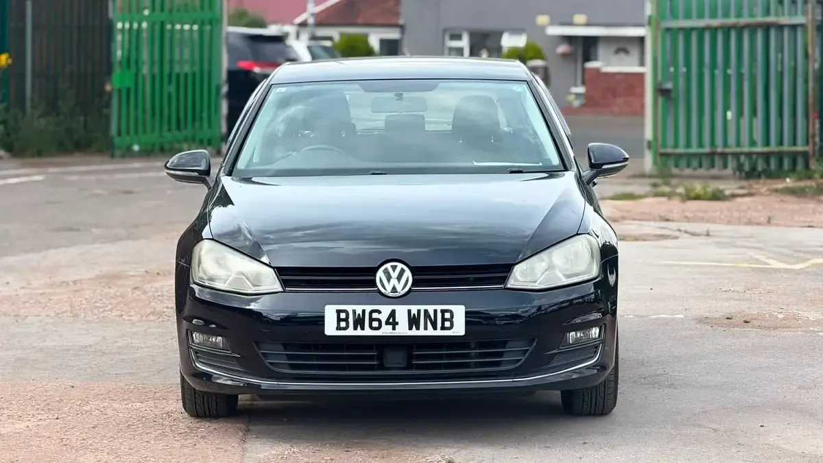 Used VW Golf VII 2014 Black Hatchback
