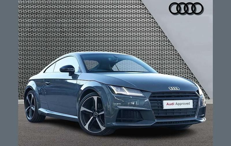 Used Audi TT Black Edition 177 HP (130 kW) 2017 Grey Coupe
