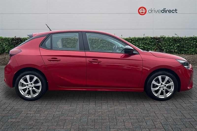 Used Vauxhall Corsa Design Edition 75 HP (55 kW) 2023 Red Hatchback