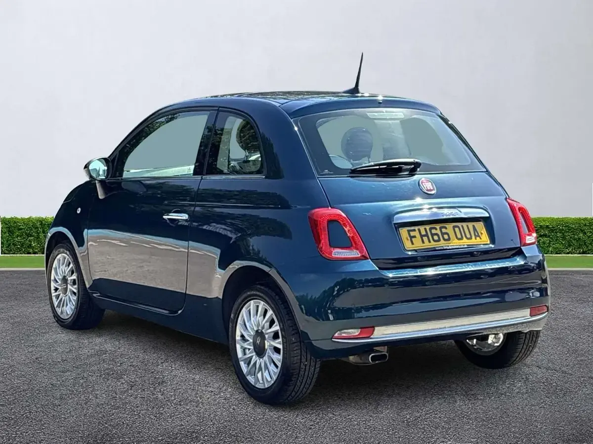 Used Fiat 500 Lounge 2016 Blue Hatchback
