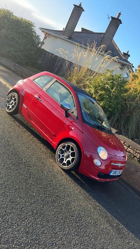Used Fiat 500 Pop 2012 Red Cabriolet