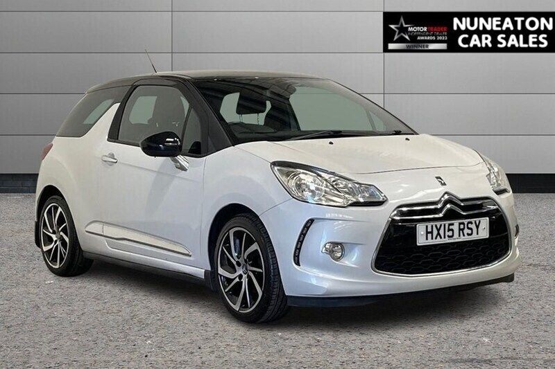 White Used 2015 Citroën DS3 Hatchback | £3,750 (Good price) - Image 1/1
