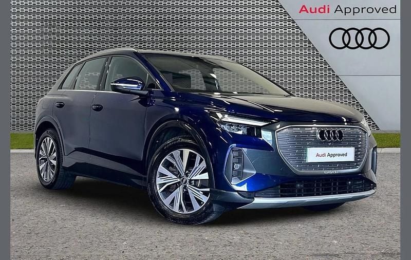 Blue Used 2022 Audi Q4 e-tron Sport SUV | £26,995 (Super price) - Image 1/3