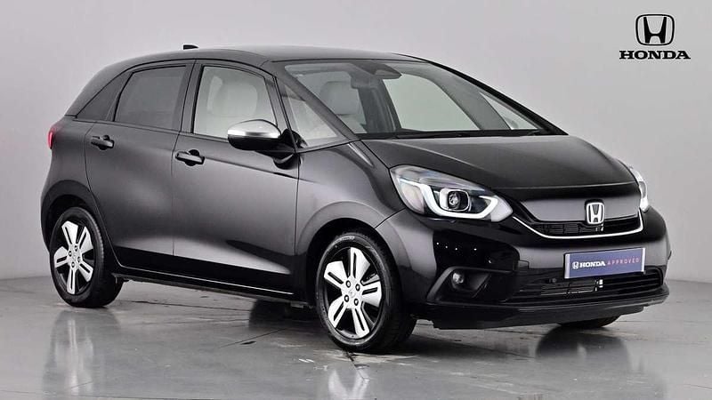 Crystal black Used 2021 Honda Jazz EX Hatchback | £15,950 (Fair price) - Image 1/4