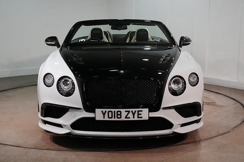 Used Bentley Continental GT Convertible 710 HP (522 kW) 2018 Onyx over ice Cabriolet