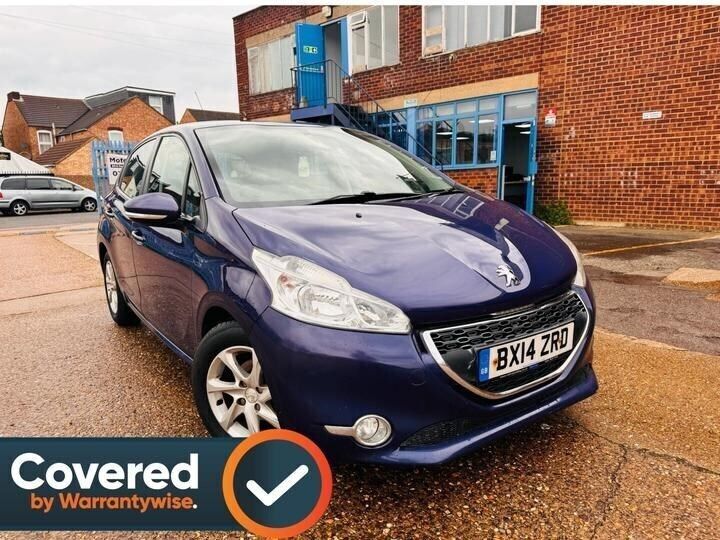 Blue Used 2014 Peugeot 208 Active Hatchback | £3,089 (Good price) - Image 1/4