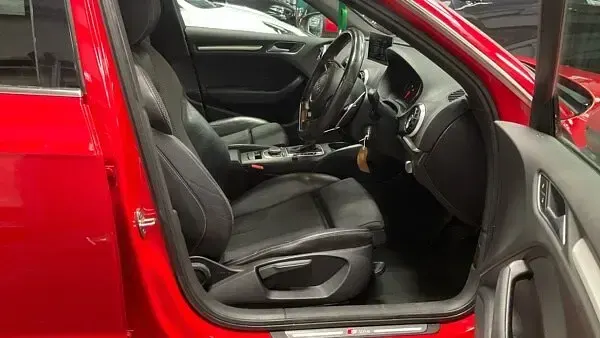 Used Audi A3 S-Line 184 HP (135 kW) 2014 Red Hatchback