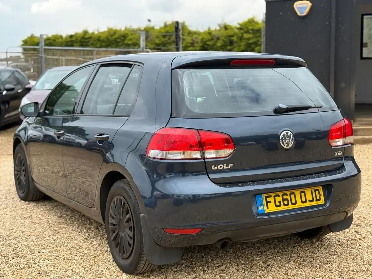 Used VW Golf VI S 2010 Blue Hatchback
