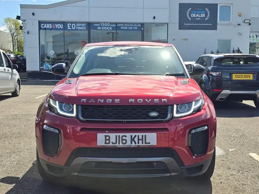 Używany Land Rover Range Rover evoque HSE Dynamic 180 KM (132 kW) 2016 Czerwony SUV